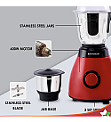 Vesper Mixer Grinder 600W - Red